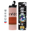 Tumbler stainless steel PINK 600ml