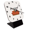 Quartz Wooden table clock (10cm)