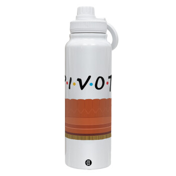 Friends Pivot, 1L Stainless Steel Thermal Bottle with Phone Holder & Double Wall Insulation