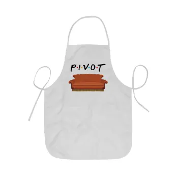 Friends Pivot, Ποδιά Σεφ ολόσωμη κοντή  Παιδική (44x62cm)