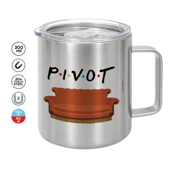 Friends Pivot, Mug Stainless steel double wall 300ml