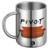 BIG Mug Stainless steel double wall (450ml)