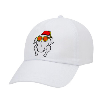 Friends turkey, Καπέλο Baseball Λευκό (5-φύλλο, unisex)