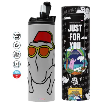 Friends turkey, Tumbler stainless steel GREY 600ml