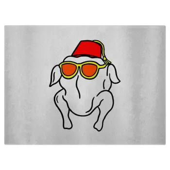 Friends turkey, Επιφάνεια κοπής γυάλινη (38x28cm)