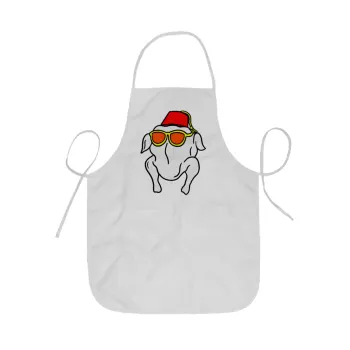 Friends turkey, Ποδιά Σεφ ολόσωμη κοντή  Παιδική (44x62cm)