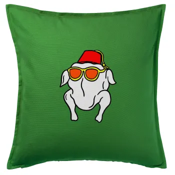 Friends turkey, Sofa cushion Green 50x50cm includes filling