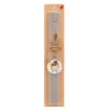 Easter Set, wooden keychain & scented Easter candle flat (30cm) (GRAY)