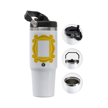 Friends frame, 30oz stainless Steel Tumbler with Handle
