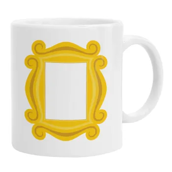 Friends frame, Ceramic coffee mug, 330ml