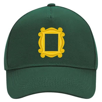 Friends frame, Καπέλο Ενηλίκων Ultimate ΠΡΑΣΙΝΟ, (100% ΒΑΜΒΑΚΕΡΟ DRILL, ΕΝΗΛΙΚΩΝ, UNISEX, ONE SIZE)