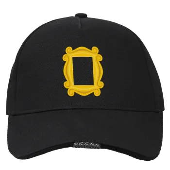 Friends frame, Work & Activity LED Light Cap – Perfect for Night & Low Light Conditions (100% COTTON, ADULT, UNISEX)