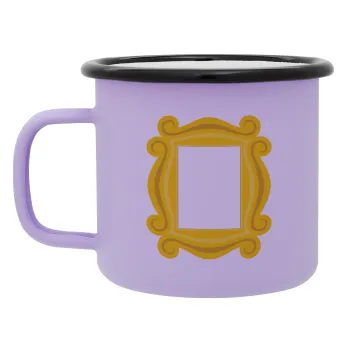 Friends frame, Κούπα Μεταλλική εμαγιέ ΜΑΤ Light Pastel Purple 360ml