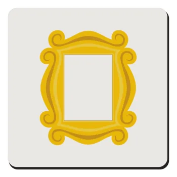 Friends frame, Τετράγωνο μαγνητάκι ξύλινο 9x9cm