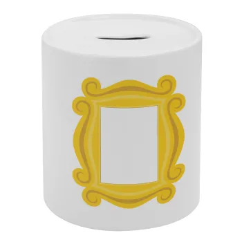 Friends frame, Κουμπαράς πορσελάνης με τάπα