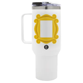 Friends frame, Mega Stainless steel Tumbler with lid, double wall 1,2L