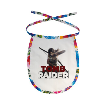 Tomb raider, Σαλιάρα μωρού αλέκιαστη με κορδόνι Χρωματιστή