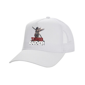 Tomb raider, Καπέλο Structured Trucker, ΛΕΥΚΟ