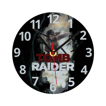 Tomb raider, Ρολόι τοίχου γυάλινο (20cm)