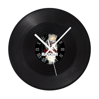 Tomb raider, Ρολόι τοίχου Βινύλιο (30cm)