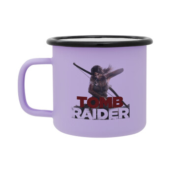 Tomb raider, Κούπα Μεταλλική εμαγιέ ΜΑΤ Light Pastel Purple 360ml