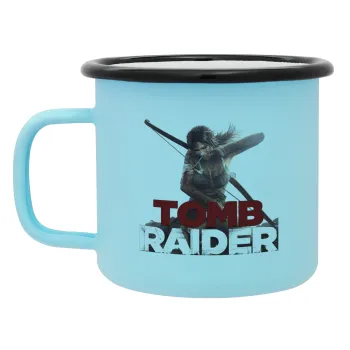 Tomb raider, Κούπα Μεταλλική εμαγιέ ΜΑΤ σιέλ 360ml