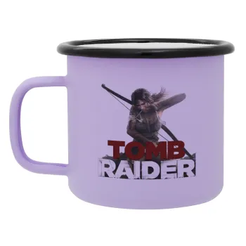 Tomb raider, Κούπα Μεταλλική εμαγιέ ΜΑΤ Light Pastel Purple 360ml