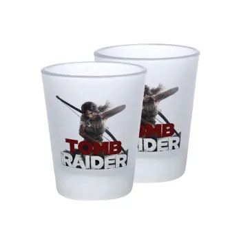 Tomb raider, Σφηνοπότηρα γυάλινα 45ml του πάγου (2 τεμάχια)