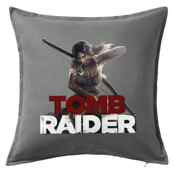 Tomb raider, Sofa cushion Grey 50x50cm includes filling