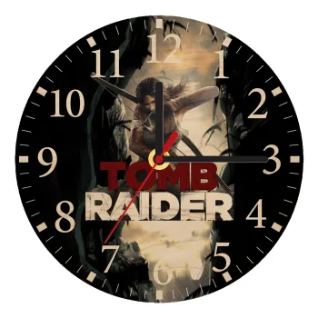Tomb raider, Ρολόι τοίχου ξύλινο plywood (20cm)