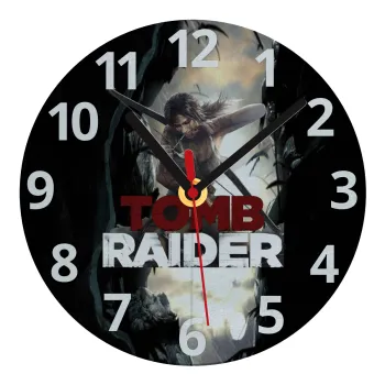 Tomb raider, Ρολόι τοίχου γυάλινο (20cm)