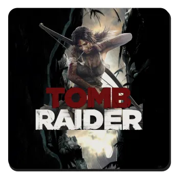 Tomb raider, Τετράγωνο μαγνητάκι ξύλινο 9x9cm