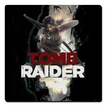 Tomb raider, Τετράγωνο μαγνητάκι ξύλινο 6x6cm