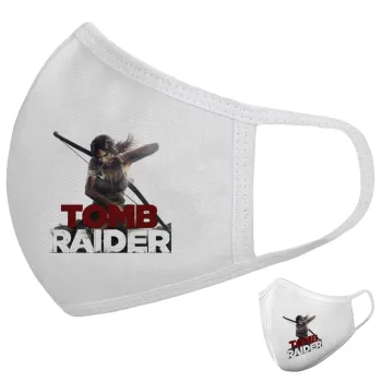 Tomb raider, Μάσκα υφασμάτινη υψηλής άνεσης παιδική (Δώρο πλαστική θήκη)
