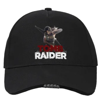 Tomb raider, Καπέλο Εργασίας & Δραστηριοτήτων με LED Φως - Ιδανικό για Νύχτα & Χαμηλό Φωτισμό (100% ΒΑΜΒΑΚΕΡΟ, ΕΝΗΛΙΚΩΝ, UNISEX)