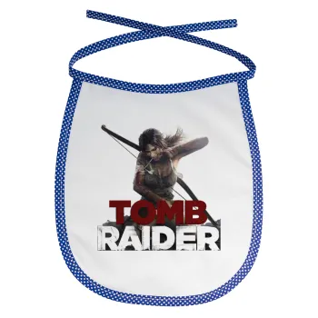 Tomb raider, Σαλιάρα μωρού αλέκιαστη με κορδόνι Μπλε