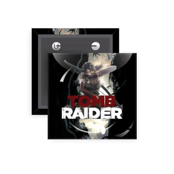Tomb raider, Κονκάρδα παραμάνα τετράγωνη 5x5cm