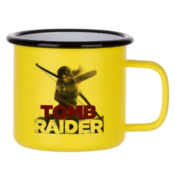 Tomb raider, Metallic enamel MATT Yellow cup 360ml