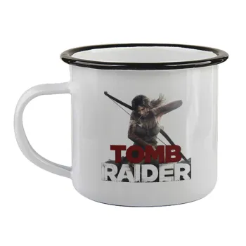 Tomb raider, Κούπα εμαγιέ με μαύρο χείλος 360ml