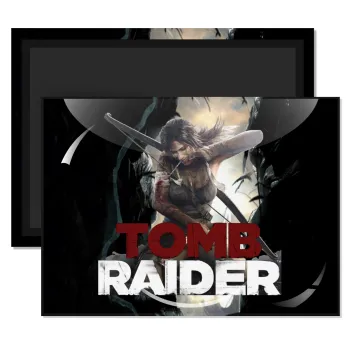Tomb raider, Ορθογώνιο μαγνητάκι ψυγείου διάστασης 9x6cm