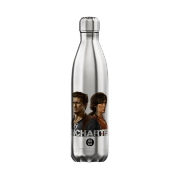 Uncharted, Inox (Stainless steel) hot metal mug, double wall, 750ml