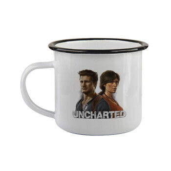 Uncharted, Κούπα εμαγιέ με μαύρο χείλος 360ml
