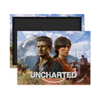 Uncharted, Ορθογώνιο μαγνητάκι ψυγείου διάστασης 9x6cm
