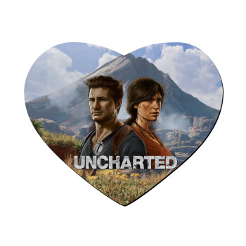 Uncharted, Mousepad καρδιά 23x20cm