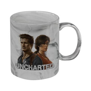 Uncharted, Mug ceramic marble style, 330ml