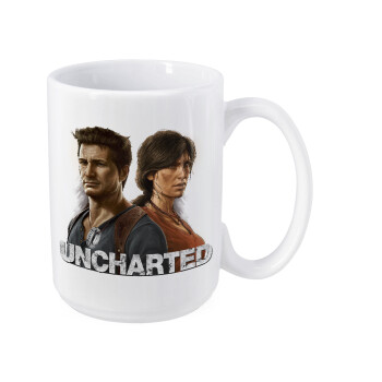 Uncharted, Κούπα Mega, κεραμική, 450ml