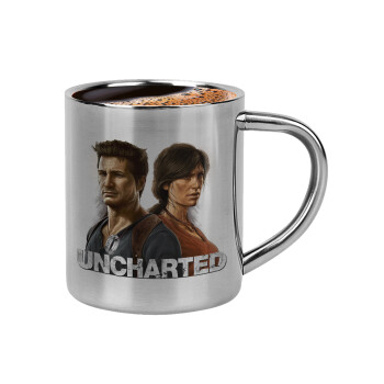 Uncharted, Double-wall metal cup for espresso (220ml)