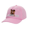 Καπέλο Ενηλίκων Baseball, 100% Βαμβακερό,  ΡΟΖ (ΒΑΜΒΑΚΕΡΟ, ΕΝΗΛΙΚΩΝ, UNISEX, ONE SIZE)