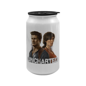 Uncharted, Κούπα ταξιδιού μεταλλική με καπάκι (tin-can) 500ml