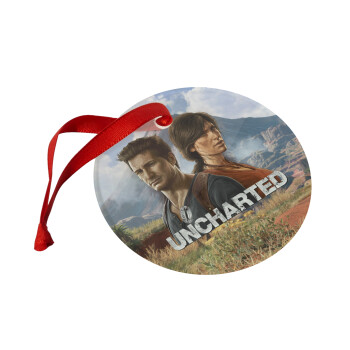 Uncharted, Χριστουγεννιάτικο στολίδι γυάλινο 9cm